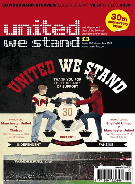 United We Stand – December 2019 Cover