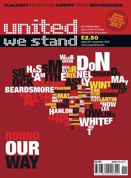 United We Stand – november 2012 Cover