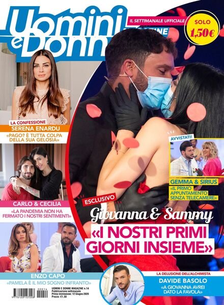 Uomini e Donne magazine – 12 giugno 2020 Cover