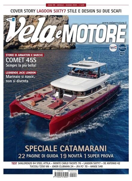 Vela e Motore – Giugno 2020 Cover