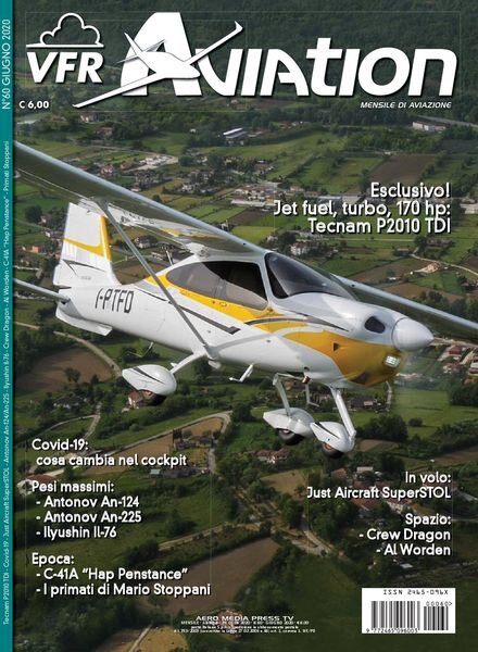 VFR Aviation – Giugno 2020 Cover
