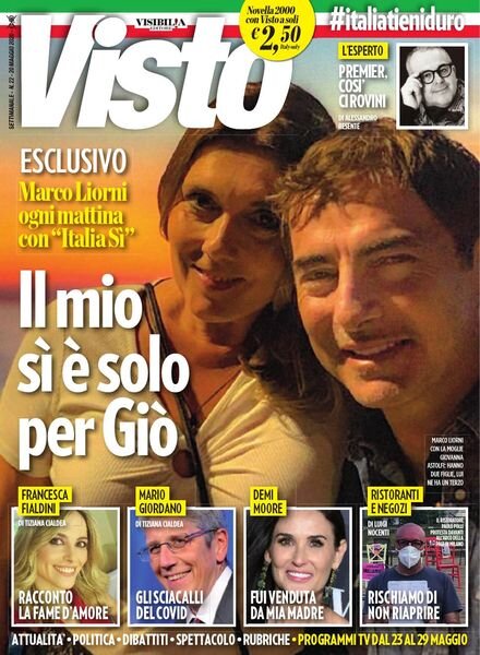 Visto – 20 Maggio 2020 Cover
