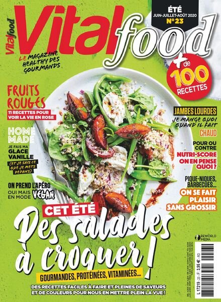 Vital Food – juin 2020 Cover