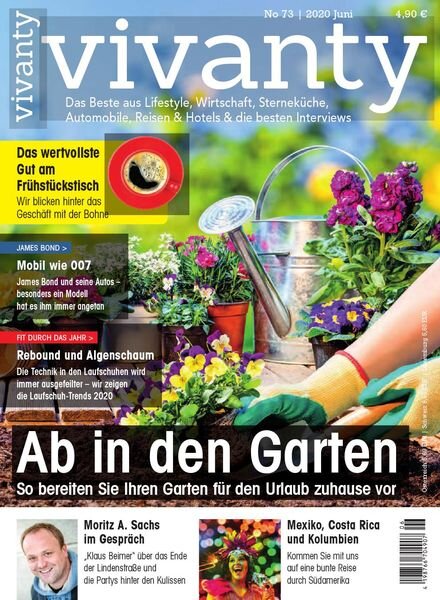 Vivanty – Juni 2020 Cover