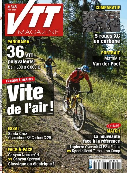 VTT Magazine – juin 2020 Cover