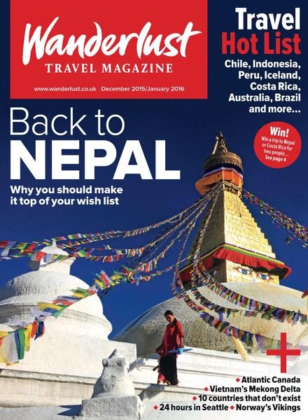 Wanderlust UK – December 2015- January 2016 Cover