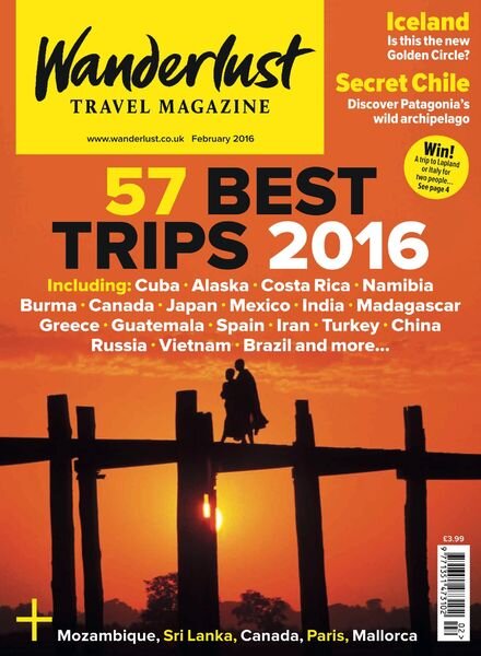 Wanderlust UK – February 2016 Cover