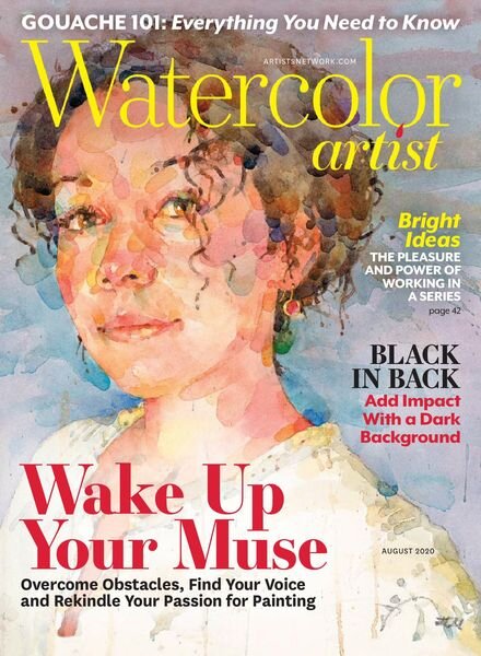 Watercolor Artist – August 2020 Cover