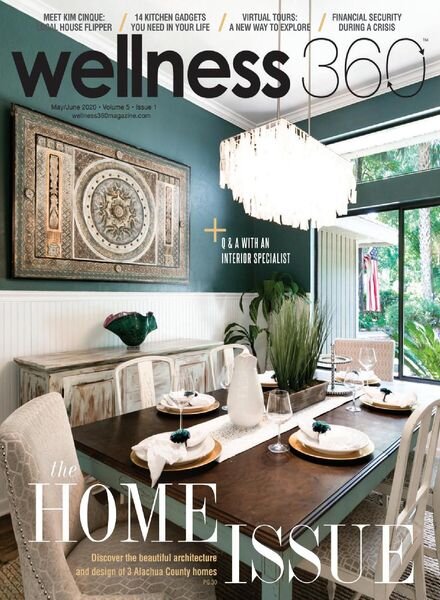 Wellness360 – May-June 2020 The Home Issue Cover