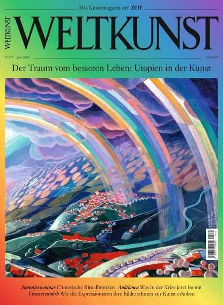 Weltkunst – Juni 2020 Cover