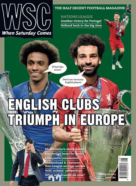 When Saturday Comes – August 2019 Cover