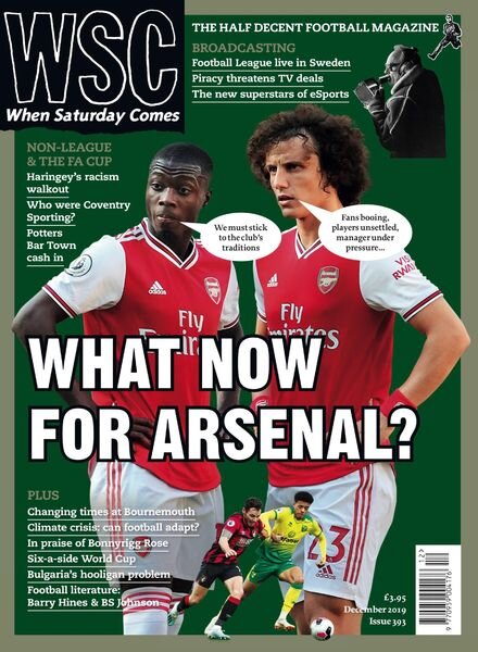 When Saturday Comes – December 2019 Cover