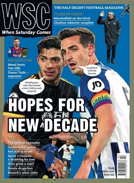 When Saturday Comes – February 2020 Cover