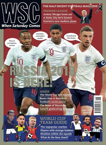 When Saturday Comes – June 2018 Cover