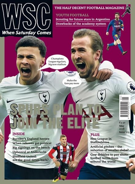 When Saturday Comes – May 2018 Cover