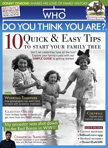 Who Do You Think You Are – August 2019 Cover