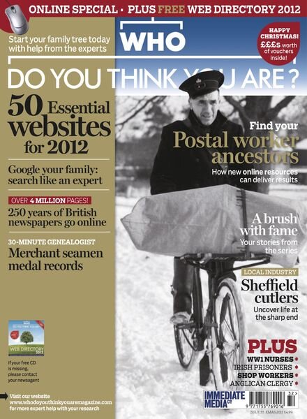Who Do You Think You Are – Christmas 2011 Cover