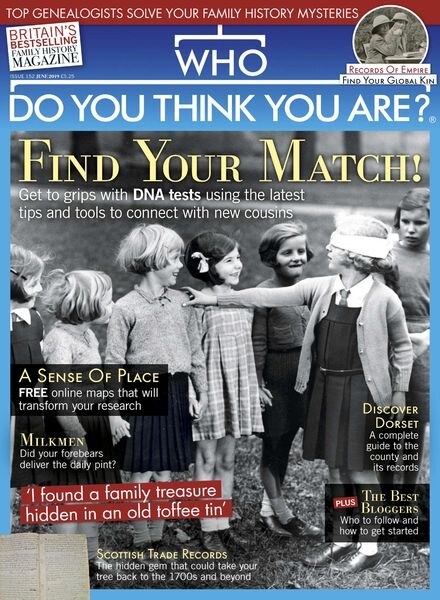 Who Do You Think You Are – June 2019 Cover