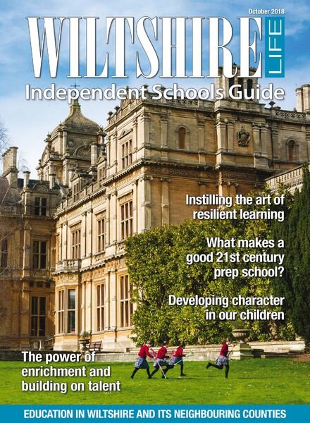Wiltshire Life – Independent Schools Guide October 2018 Cover