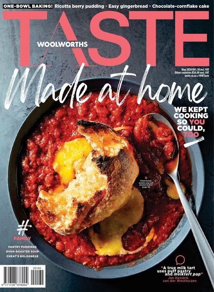 Woolworths Taste – May 2020 Cover