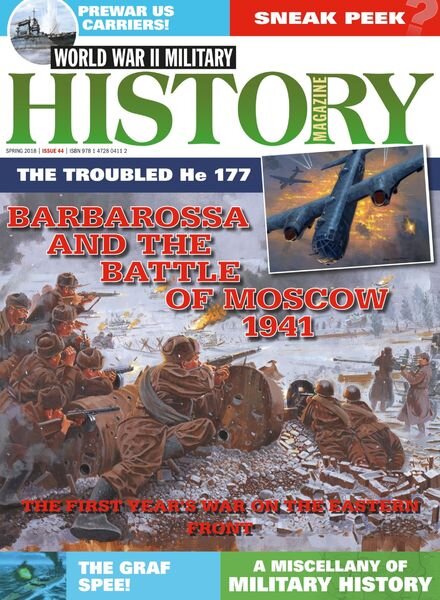 World War II Military History Magazine – Issue 44 – Spring 2018 Cover