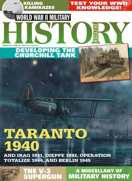 World War II Military History Magazine – Issue 47 – Summer 2019 Cover