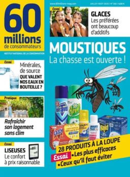 60 Millions de Consommateurs – Juillet-Aout 2020