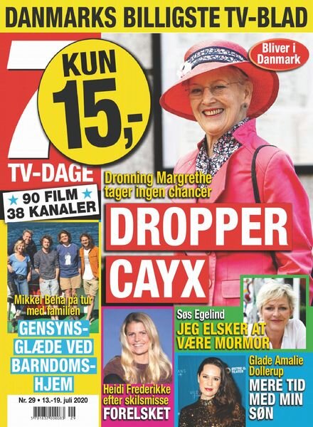7 TV-Dage – 13 juli 2020 Cover
