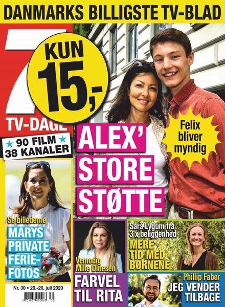 7 TV-Dage – 20 juli 2020 Cover