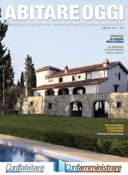 Abitare Oggi – Luglio 2020 Cover