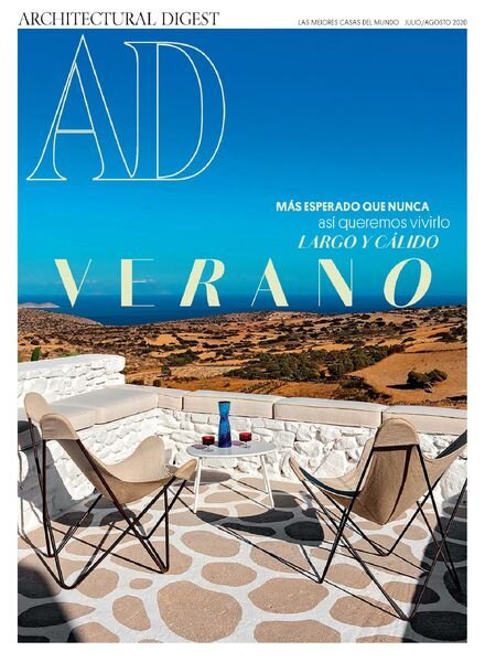 AD Architectural Digest Espana – julio 2020 Cover