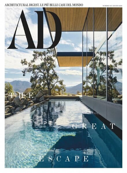 AD Architectural Digest Italia – giugno 2020 Cover