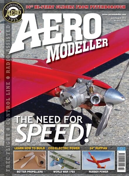 Aeromodeller – Issue 922 – July-August 2013 Cover