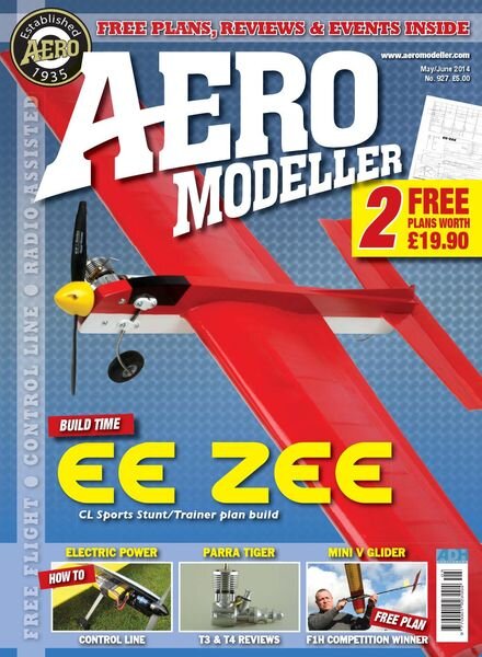 Aeromodeller – Issue 927 – May-June 2014 Cover