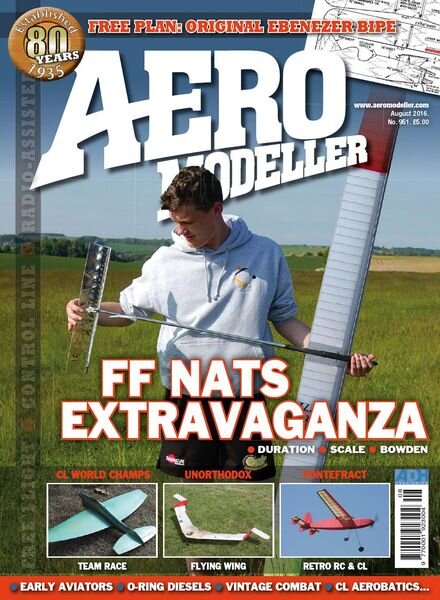 Aeromodeller – Issue 951 – August 2016 Cover
