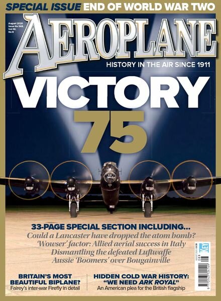 Aeroplane – August 2020 Cover