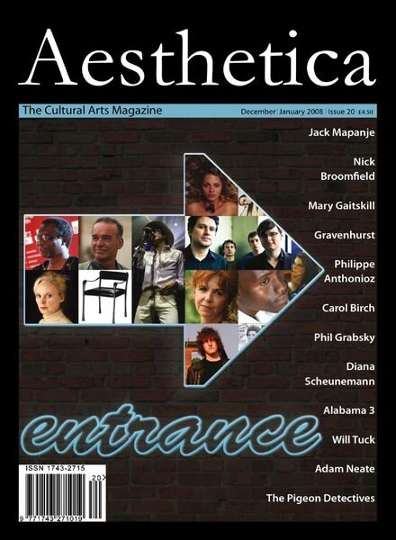 Aesthetica – December – January 2008 Cover