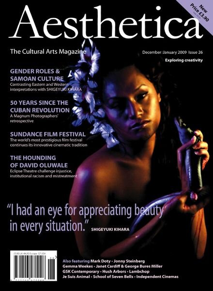 Aesthetica – December – January 2009 Cover