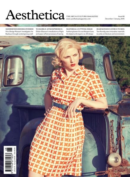 Aesthetica – December – January 2016 Cover