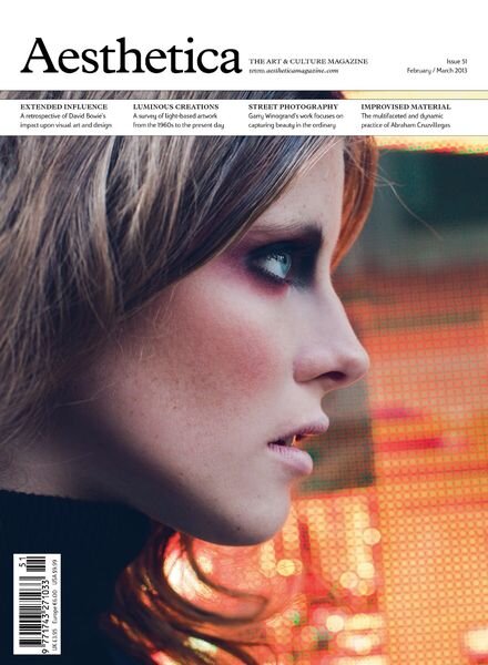 Aesthetica – February – March 2013 Cover
