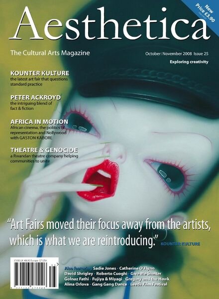 Aesthetica – October – November 2008 Cover