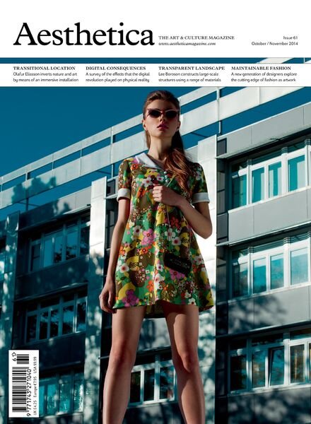 Aesthetica – October – November 2014 Cover