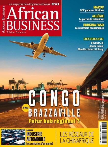 African Business – Avril – Mai 2016 Cover