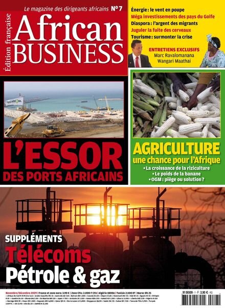 African Business – Novembre – Decembre 2009 Cover