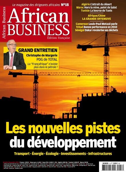 African Business – Octobre – Novembre 2011 Cover