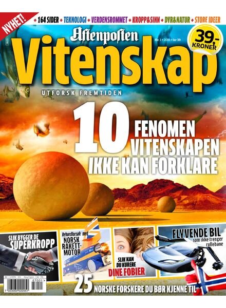 Aftenposten Vitenskap – april 2016 Cover