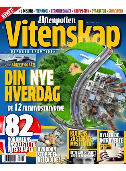 Aftenposten Vitenskap – mai 2016 Cover
