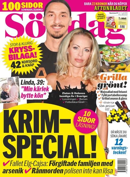 Aftonbladet Sondag – 05 juli 2020 Cover
