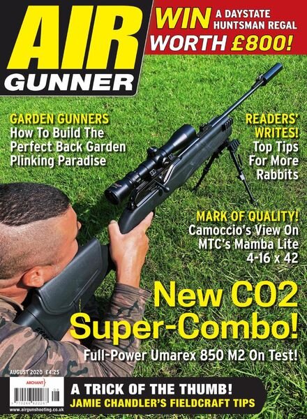 Air Gunner – August 2020 Cover