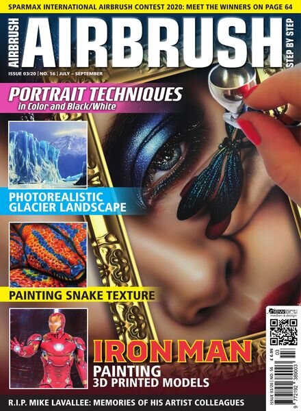 Airbrush Step by Step English Edition – June 2020 Cover